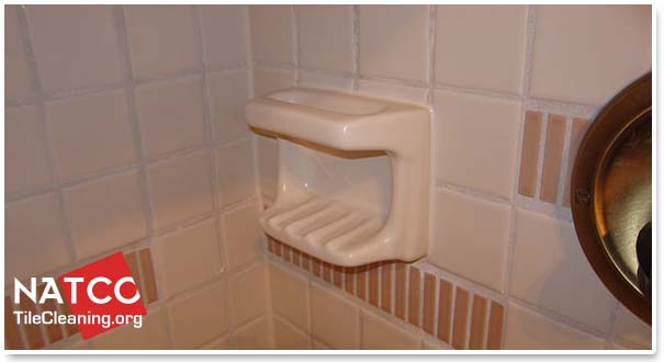 Shower Corner Shelf-Install a Tile Soap Dish